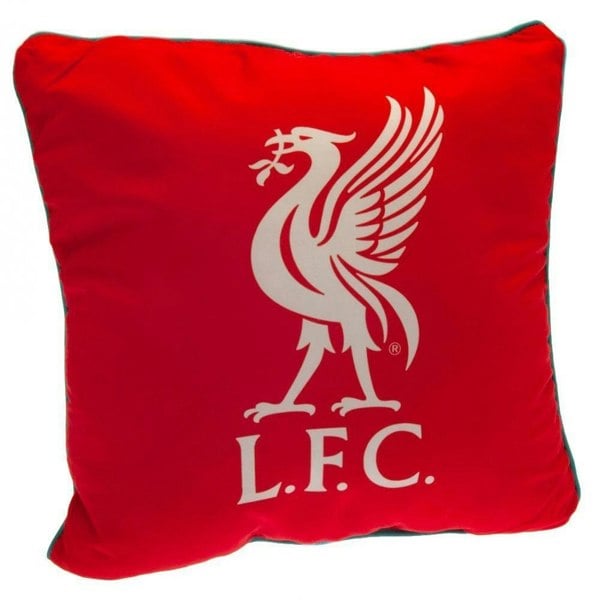 Liverpool FC YNWA Crest Square Cushion - Red