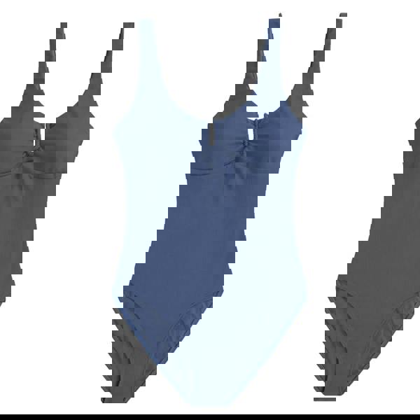 Animal Womens/Ladies Florence Ribbed One Piece Swimsuit - Navy