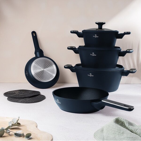 Berlinger Haus 10 pcs cookware set Berlinger Haus BH8381 Deep Sea