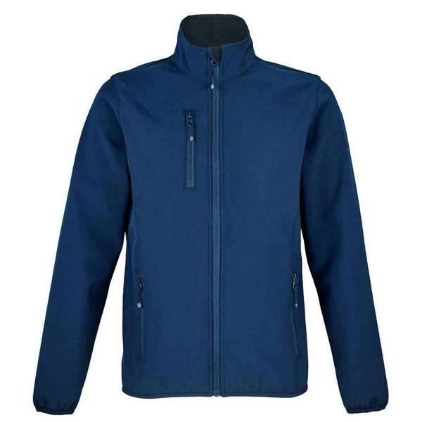 SOLS Womens/Ladies Falcon Softshell Recycled Soft Shell Jacket - Abyss Blue - 