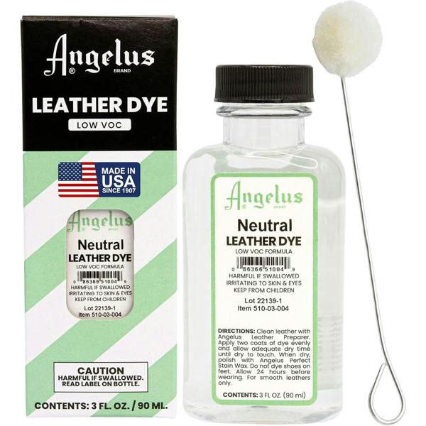 Angelus Low VOC Leather Dye - Non-Flammable Formula 3oz