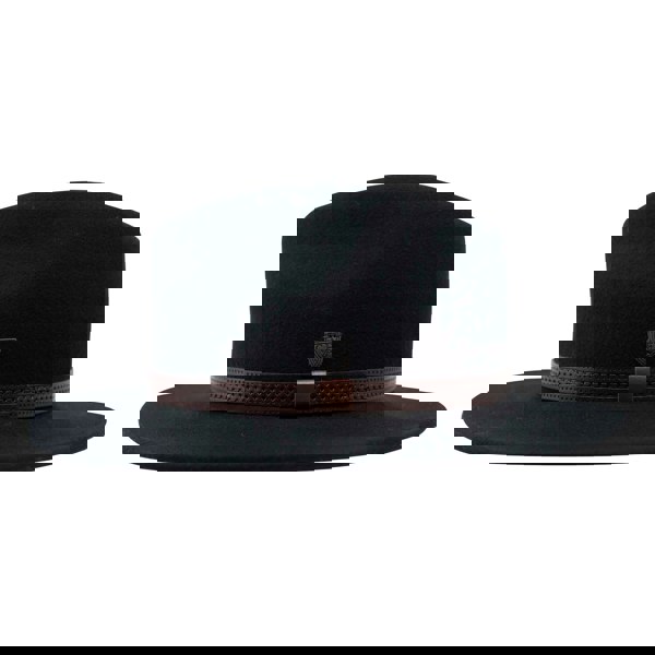 Mens Black Wool Fedora