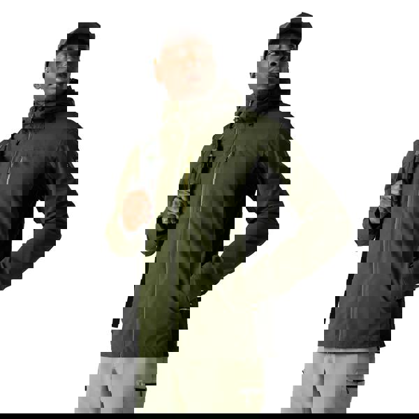 Regatta Mens Birchdale II Waterproof Jacket - Dark Khaki/Black - 