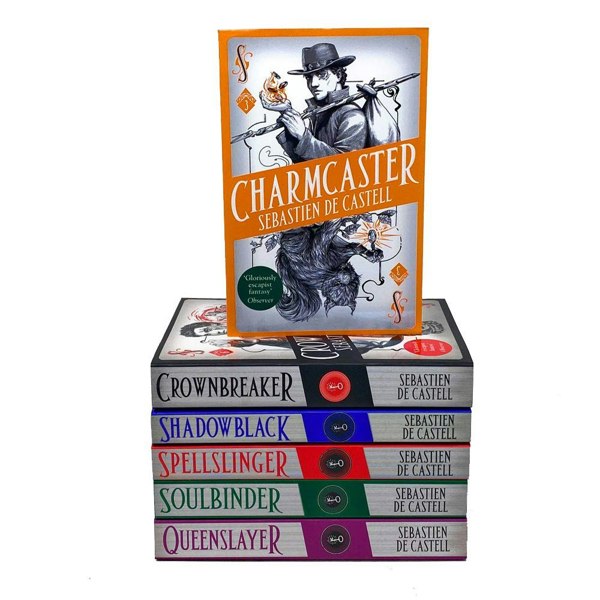 The Spellslinger Series 6 Book Set By Sebastien De Castell - Spellslinger Shadowblack ..