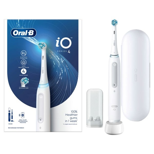 Oral-B iO 4 Electric Toothbrush - White