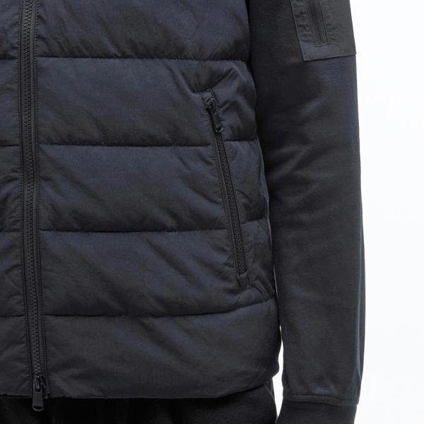 Barbour International Stanley Hooded Quilted Sweatshirt