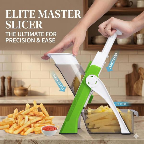 Dragodirect Mandoline Vegetable Slicer Chopper 4 Modes Adjustable Cutter