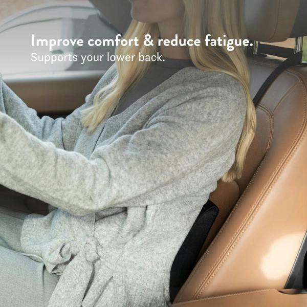 Putnams Duo Car Back Support Cushion - Memory Foam