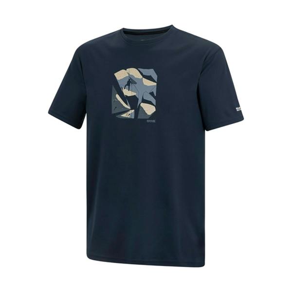 Regatta Mens Fingal Rock Climber T-Shirt - Navy - 