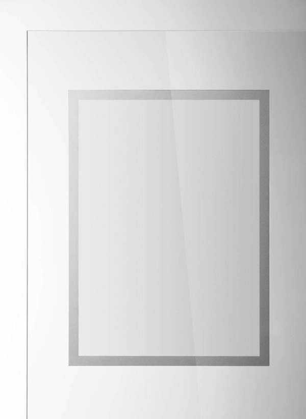Durable DURAFRAME Static Cling Magnetic UV Signage Frames | 2 Pack | A3 Silver