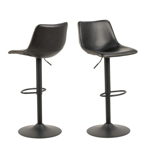 Furniture To Go I_Oregon Bar Stool in Black
