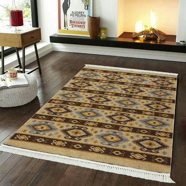 Smart Living Aqcha Reversible Rug - Mustard