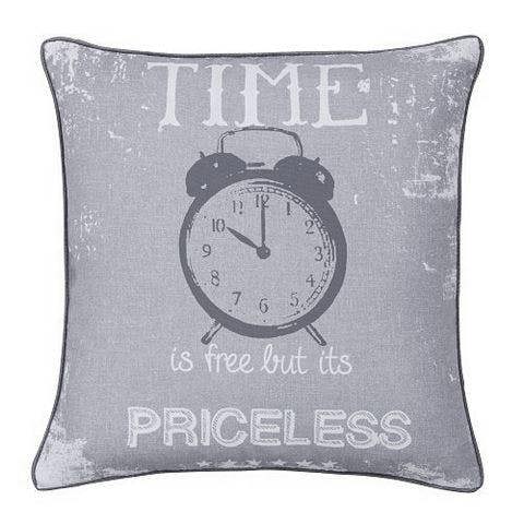 Time is Priceless 43 x 43 Cushion Cover