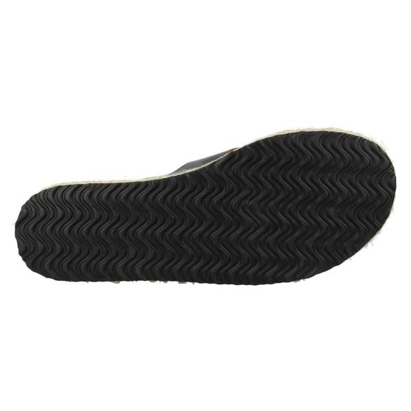 Spot On Ladies Spot On Cross Over Strap Mules