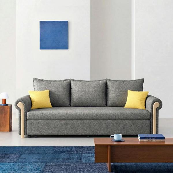 Weilai Concept Braylene Two Seater Sofa Bed, Linen