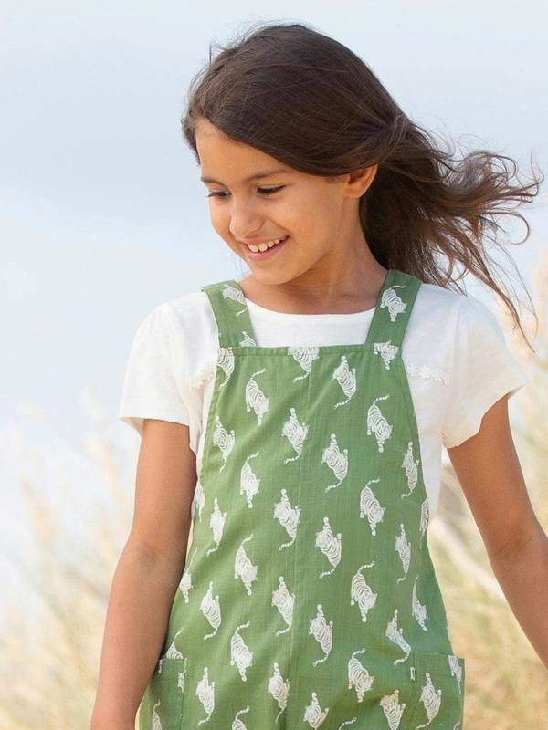 Kite Girls Organic Stay Wild Playsuit