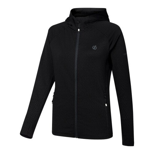 Dare 2B Womens Ventura Stretch Hooded Midlayer - Black