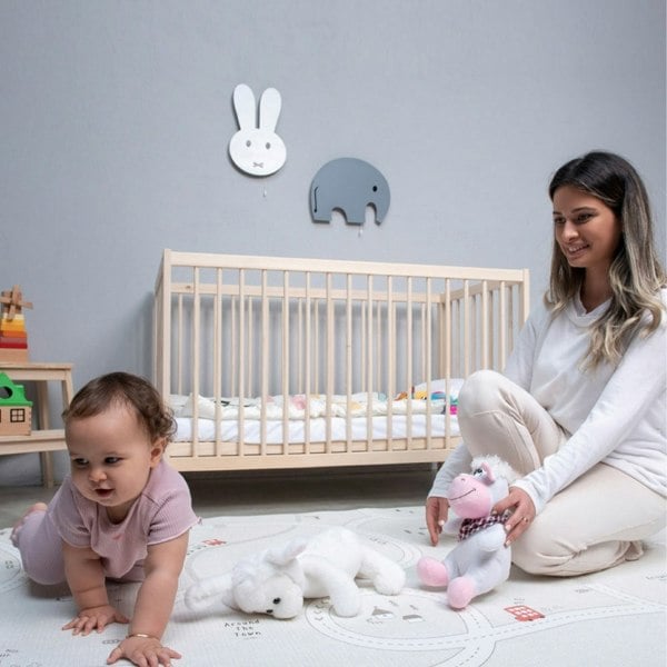 Kub Natural Cot & Mattress