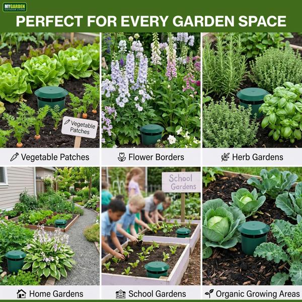 My Garden Outdoor Living Snail and Slug Trap Eco Friendly Non-toxic Plastic Pest Catcher Box Safe Outdoor Gardening flowers Pack of 4