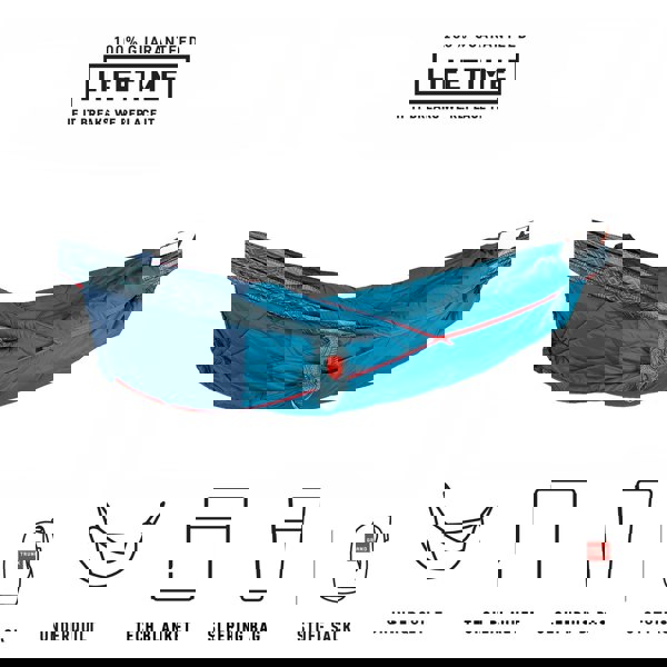 360° ThermaQuilt 3-in-1 Hammock Underquilt, Blanket and Sleeping Bag TQ-01-02