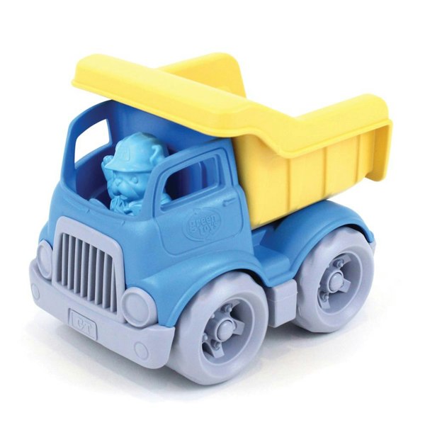 Green Toys Blue Dumper Truck Toy - Made From 100% Recycled Plastic