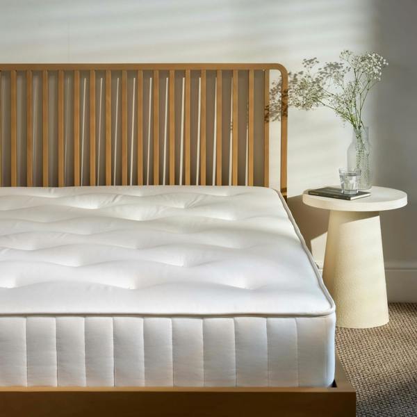 Traditional Spring Mattresses styled in a bedroom | Soak and Sleep