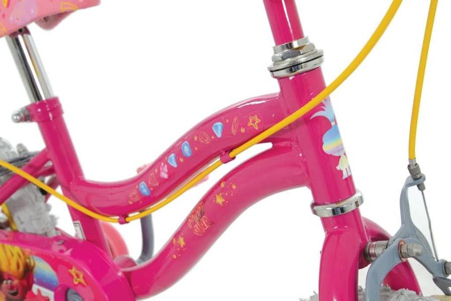 Trolls 14" Wheel Kids Bike - Pink