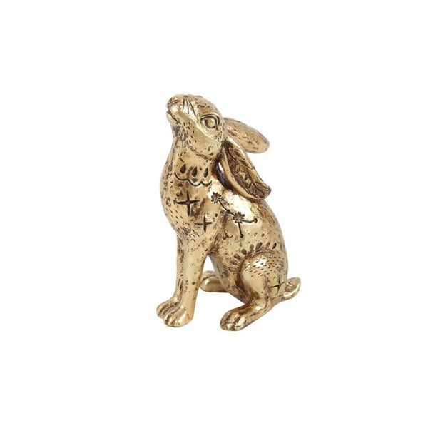 Serano 13cm Resin Midnight Hare Ornament