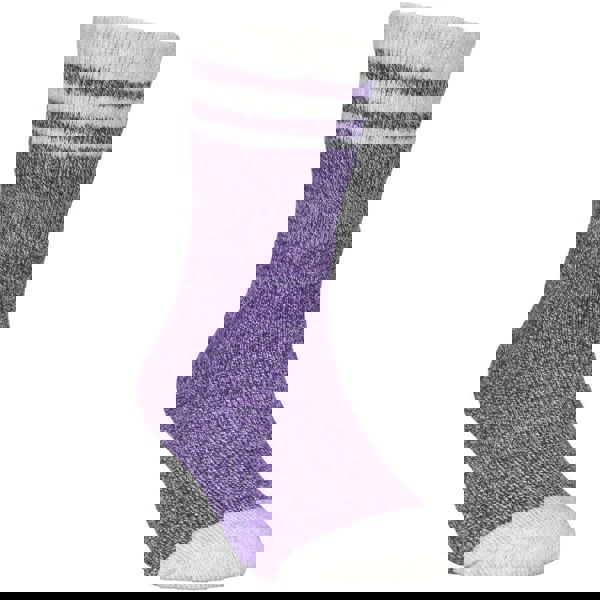 Trespass Kids Vic Anti-Blister Boot Socks - Purple Marl