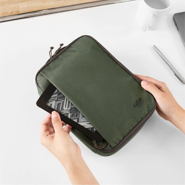 CabinZero Classic Tech Cube, Full Foam Padding and Clamshell Opening