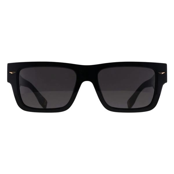 Police Sunglasses SPLQ87 0700 Shiny Black Smoke