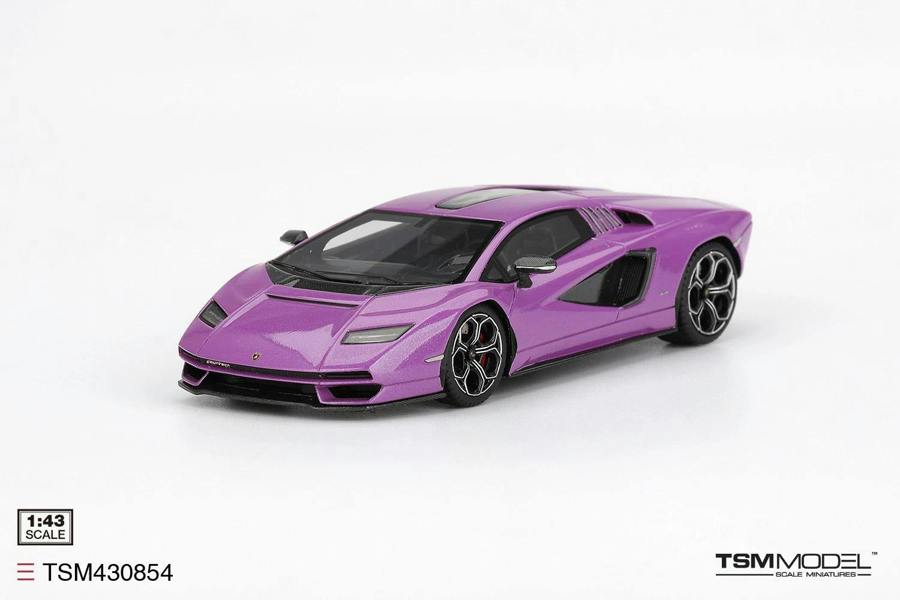 MCSlots Lamborghini Countach LPI 800-4 Viola 30th 1:43 Scale TSM430854
