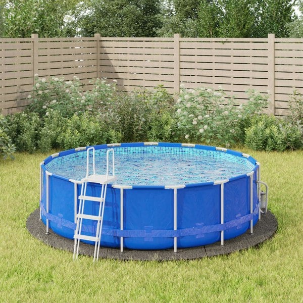 Berkfield Pool Ground Cloth Light Grey Ì÷366 cm Polyester Geotextile