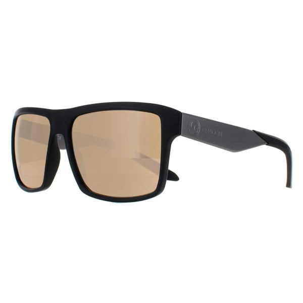 Dragon Sunglasses Space 41443-002 Matte Black Lumlens Silver Ionized