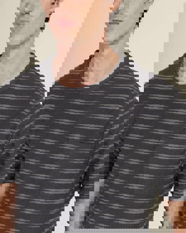 Larsson & Co Striped Towelling T-Shirt