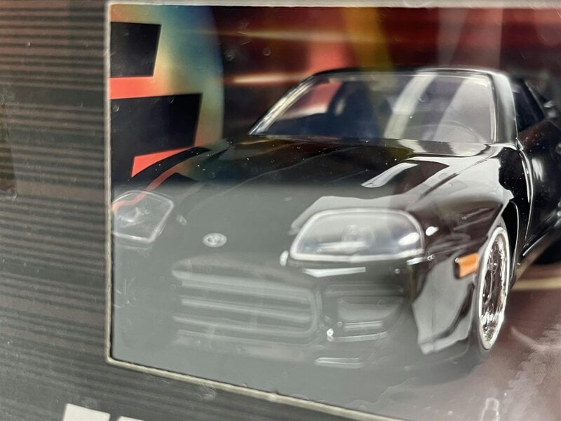 MCSlots Fast & Furious Toyota Supra 1995 Black 1:32 Scale Jada 33381