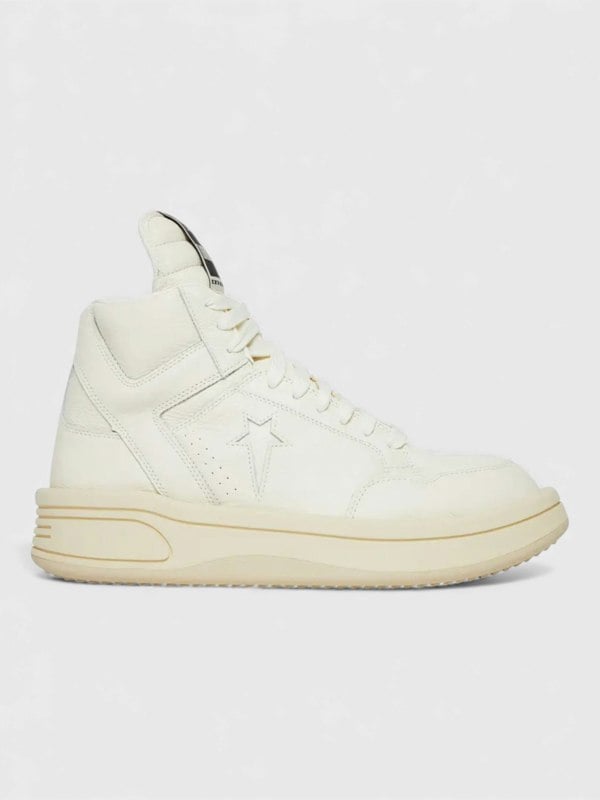 Converse x Rick Owens DRKSHDW TURBOWPN Mid Egret