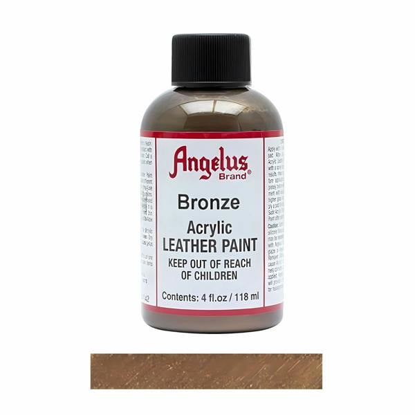 Angelus Metallic Leather Paint for Sneaker Customs and Shoes 4oz