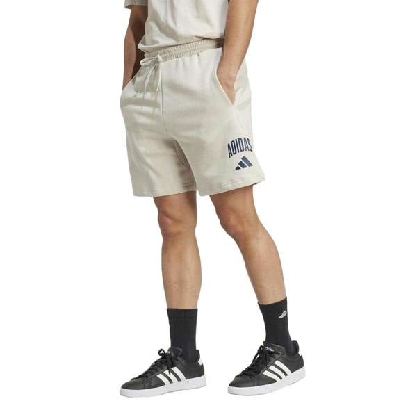 Adidas Mens Sweat Shorts - Alumina/Blue - 