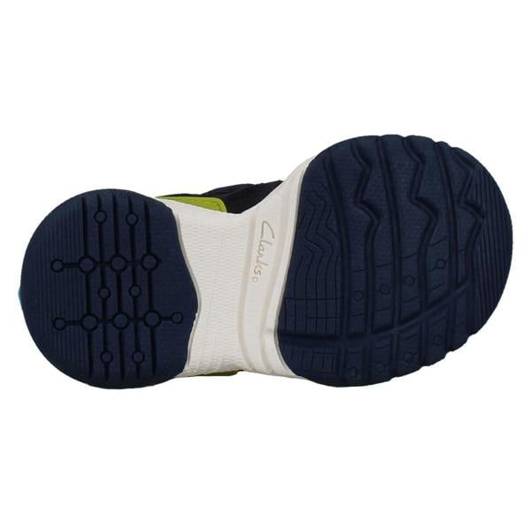 Clarks Kids Clarks Vegan Colour-Pop Sports Trainers - Feather Track
