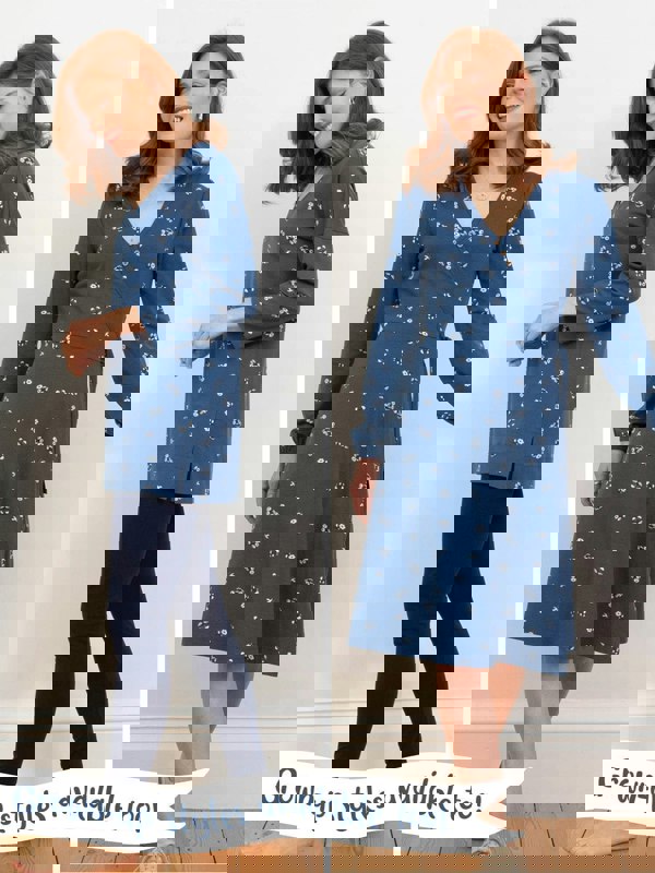 Kite Girls Organic Forage Floral Top