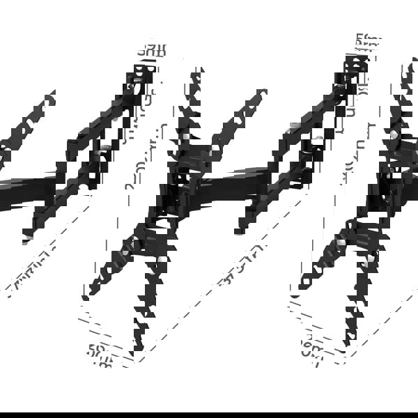 Levede TV Wall Bracket Mount Swing Arm Tilt Swivel 16" 22" 24" 32" 40" 43" LED