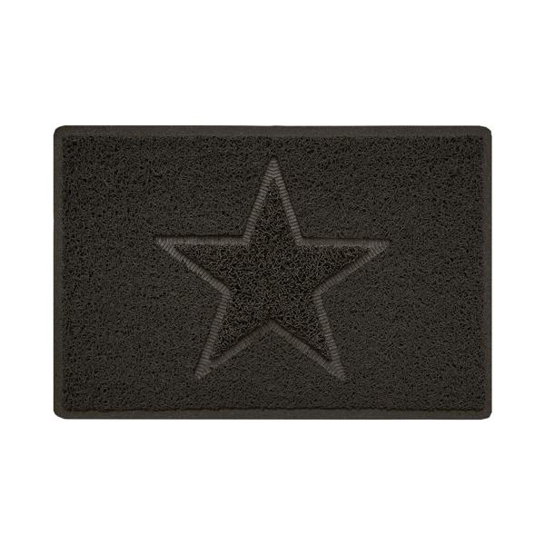 Nicoman Embossed Spaghetti Outdoor Doormat - Brown