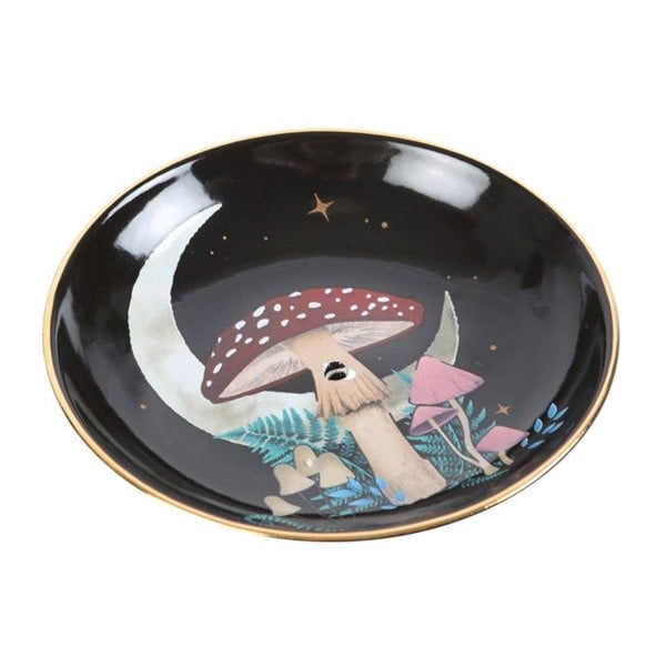Serano Forest Mushroom Ceramic Incense Plate