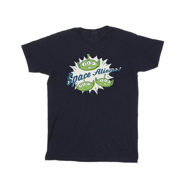 Disney Mens Toy Story Aliens T-Shirt - Navy Blue