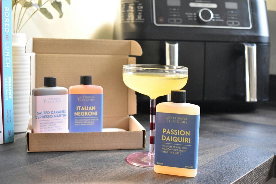 Letterbox Cocktails Passion Daiquiri Mini - Premium Letterbox Cocktail Gift
