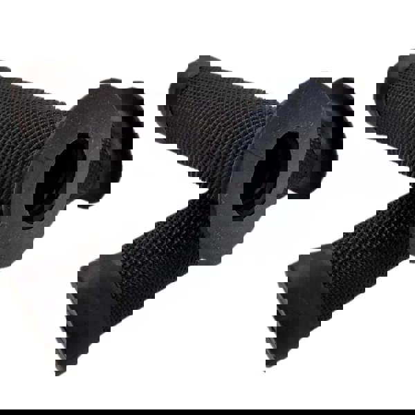 Awe Sport Direct 130mm High Quality Rubber Non-Slip BMX Bike Grips Black