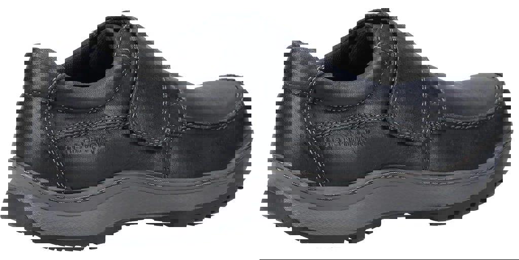 Hush Puppies Casper Mens Touch Fasten Slip On Smart Leather Shoes