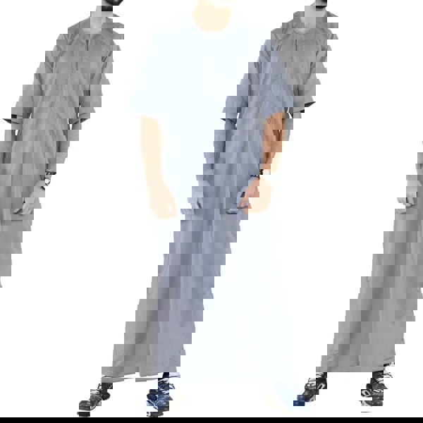 107_thobe_Grey_L - 56, 107_thobe_Grey_M - 54, 107_thobe_Grey_S - 52, 107_thobe_Grey_XL - 58, 107_thobe_Grey_XXL - 60