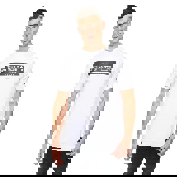 Crosshatch Mens Kratmoss T-Shirt - White - 